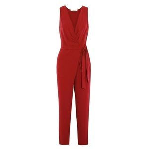 DVF Cordia Jumpsuit red 14